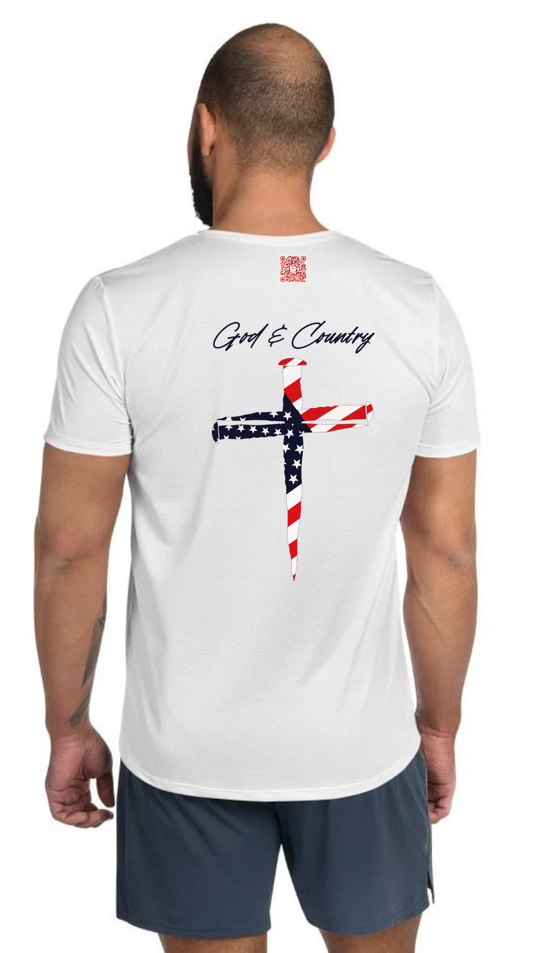 All-Over Print Men's Athletic T-Shirt